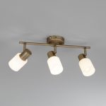 Настенный светильник с поворотными плафонами 20089/3 бронза — изображение 4