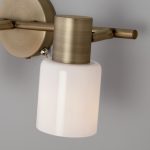 Настенный светильник с поворотными плафонами 20089/3 бронза — изображение 5