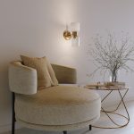 Настенный светильник со стеклянными плафонами 60118/2 латунь — изображение 3