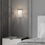 Настенный светильник  со стеклянными подвесками 476/1 — изображение 2