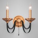 Бра в стиле лофт 60098/2 черный