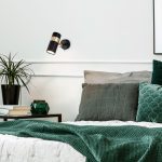 Настенный светильник с выключателем 20096/1 черный/золото — изображение 2