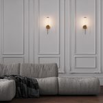 Настенный светодиодный светильник 50387 LED латунь — изображение 3