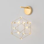 Настенный светодиодный светильник 90310/1 медь