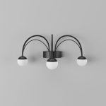 Настенный светодиодный светильник Ragno 90031/3 черный — изображение 2