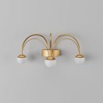 Настенный светодиодный светильник Ragno 90031/3 золото — изображение 2