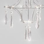 Настенный светодиодный светильник с фигурным хрусталем 442/1 хром — изображение 2