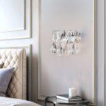 Настенный светодиодный светильник с хрусталем 437/1 Strotskis — изображение 3