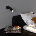 Настенный светодиодный светильник с поворотным механизмом 20097/1 LED черный — изображение 5