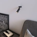 Настенный светодиодный светильник с поворотным механизмом 20143/1 LED черный — изображение 4