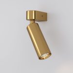 Настенный светодиодный светильник с поворотным механизмом 20143/1 LED латунь — изображение 2