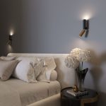 Настенный светодиодный светильник с поворотным механизмом 40020/1 LED черный/латунь — изображение 4