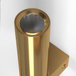 Настенный светодиодный светильник с поворотным механизмом 40020/1 LED латунь — изображение 4