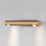 Настенный светодиодный светильник с поворотным механизмом 40161 LED латунь — изображение 2