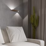 Настенный светодиодный светильник с поворотным механизмом 40161 LED латунь — изображение 6