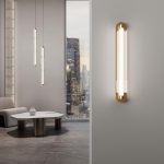 Настенный светодиодный светильник с регулировкой цветовой температуры 2700/3000/4200 К 303071 LED латунь — изображение 2