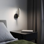 Настенный светодиодный светильник со стеклянным плафоном 303054 LED латунь — изображение 4