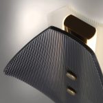 Настенный светодиодный светильник со стеклянным плафоном 303054 LED латунь — изображение 3