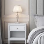 Настольная лампа 01002/1 белый с золотом — изображение 2