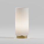 Настольная лампа с тканевым плафоном 101101