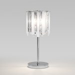 Настольный светильник с хрусталем 108011 хром