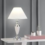 Настольная классическая лампа 008 белый — изображение 5