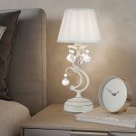 Настольная лампа 12075/1T белый — изображение 2