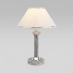 Классическая настольная лампа 60019/1 мрамор