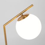 Настольная лампа со стеклянным плафоном 01082/1 латунь — изображение 2