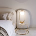 Настольная лампа с круглым плафоном 01138/1 золото — изображение 3