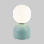 Настольный светильник со стеклянным плафоном 16039 Miki