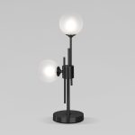 Настольный светильник со стеклянными плафонами 01383/2 черный