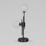 Настольный светильник со стеклянными плафонами 01383/2 черный — изображение 2