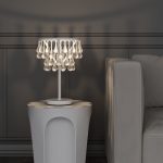 Настольный светильник со стеклянными подвесками 01126/1 — изображение 4