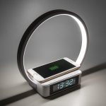 Լեդ-մեջի սեղանի լամպ անլար լիցքավորման և համեմատիչի 80505/1 սպիտակ - Image 3