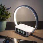 Լեդ-մեջի սեղանի լամպ անլար լիցքավորման և համեմատիչի 80505/1 սպիտակ - Image 5