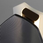 Настольный светодиодный светильник со стеклянным плафоном 308052 LED латунь — изображение 3