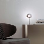 Настольный светодиодный светильник со стеклянным плафоном 90326/1 черный — изображение 2