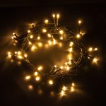 Новогодняя гирлянда нить теплый белый 5м IP20 400-001 теплый белый — изображение 2