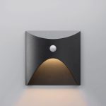 40158/LED 3000K с датчиком движения Черный