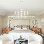 Люстра с прозрачным хрусталем 60018/6 белый с золотом — изображение 2