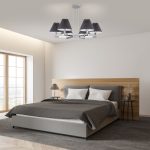 Подвесная люстра с декоративными абажурами 60136/6 хром/графит — изображение 2