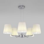 Подвесная люстра 60155/5 хром
