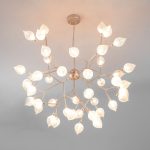 Подвесная люстра серебряного цвета 547 — изображение 2