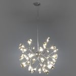 Подвесная люстра со стеклянными плафонами 555 — изображение 3