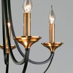 Подвесная люстра в стиле лофт 60098/5 черный — изображение 2