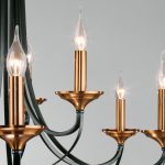 Подвесная люстра в стиле лофт 60098/9 черный — изображение 2