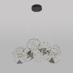 Подвесной светильник 90369/12 черный жемчуг