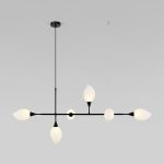 Подвесной светильник с акриловыми плафонами 30188/6 черный — изображение 3