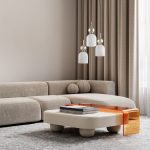 Подвесной светильник со стеклянными плафонами 11021 Sophia Cognac — изображение 2